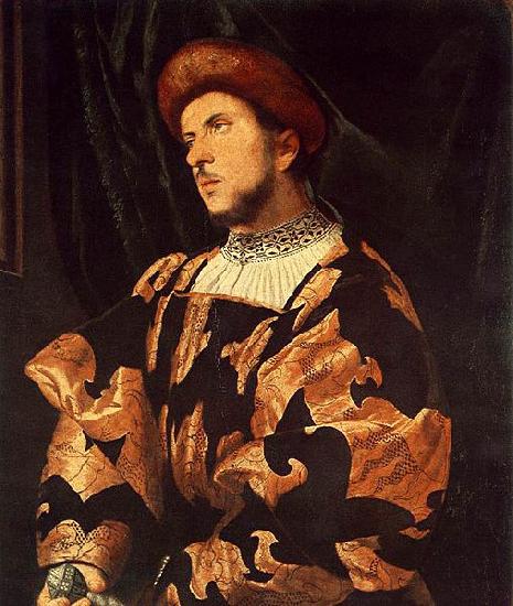 Girolamo Romanino Portrait of a Man oil painting image